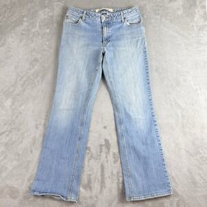 Vintage Gap Jeans Womens 10R Blue Denim Stretch Bootcut Mid Rise Light Wash Y2K